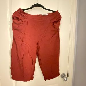 Mango rustic culottes size 8